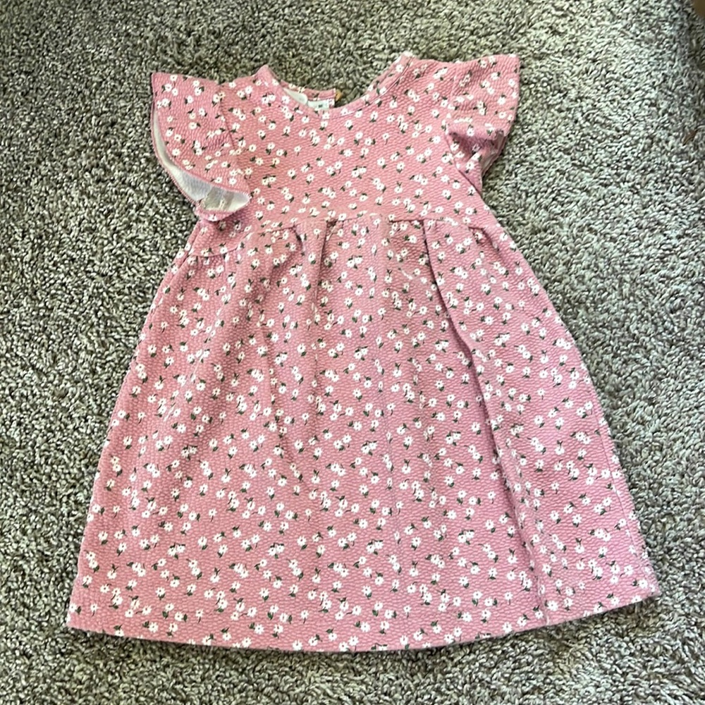Zara 2-3T pink flower dress